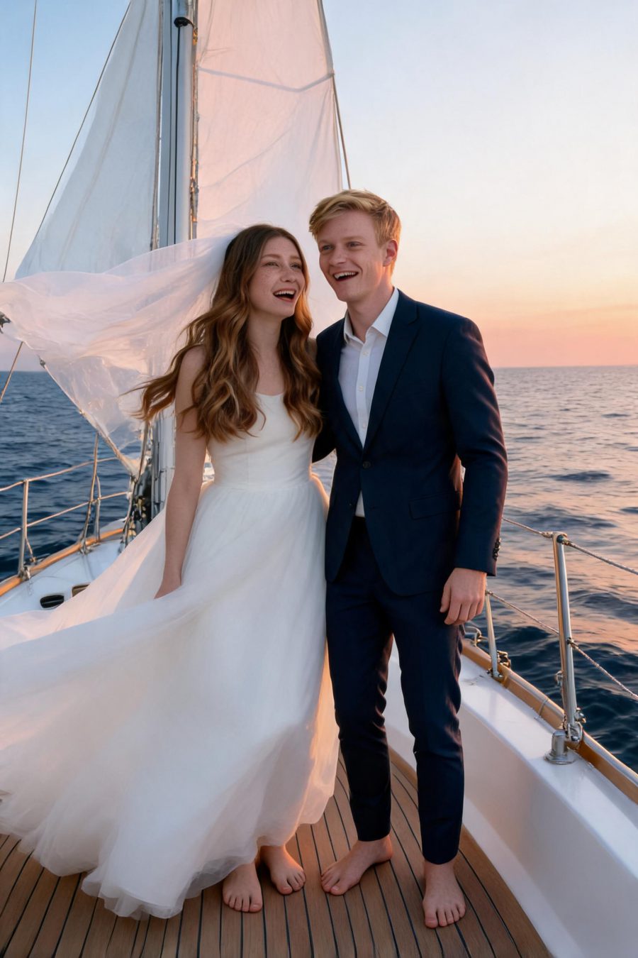 Sailing Into Sunset